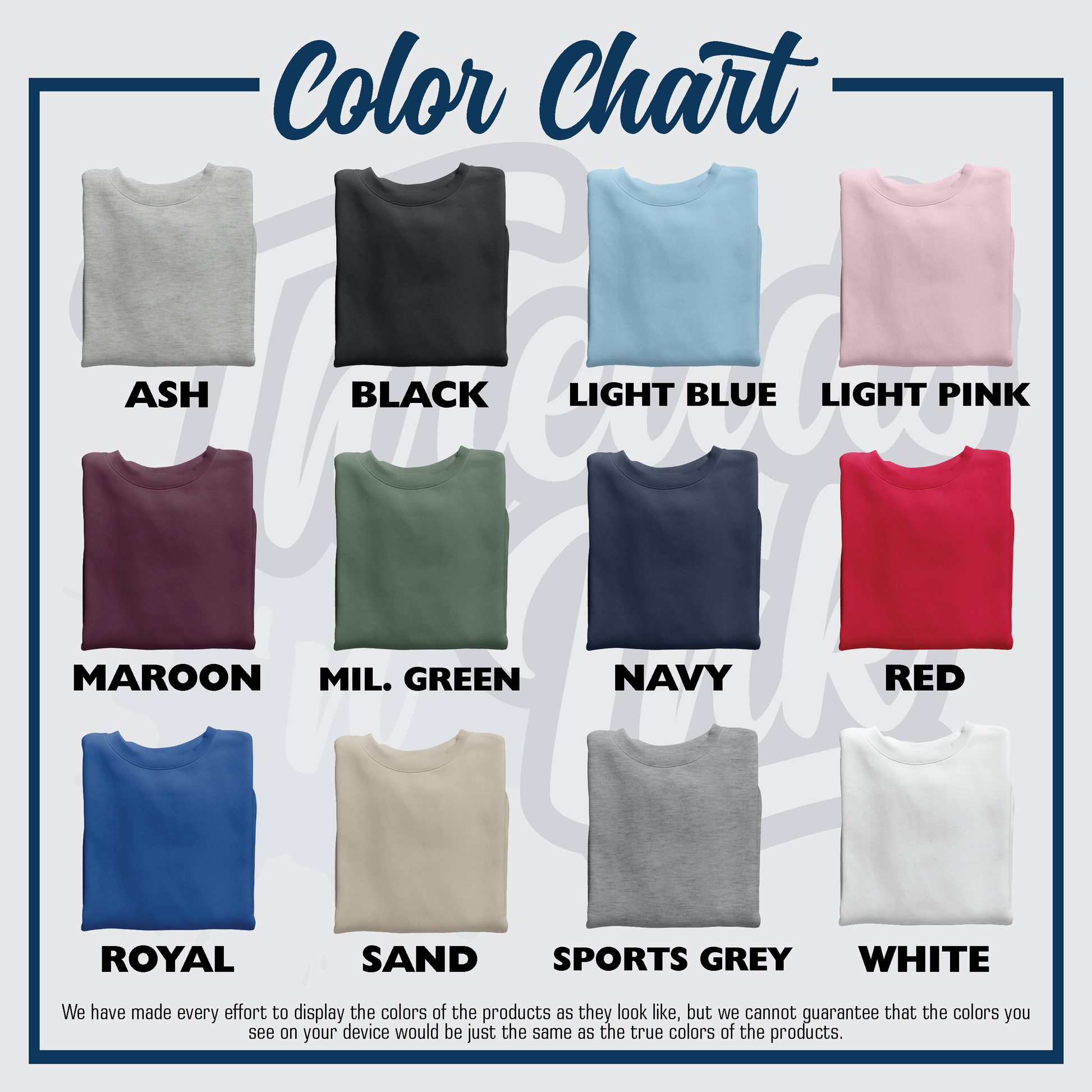 Embroidered School Mascot Crewneck Sweatshirt