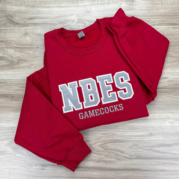 Personalized Tackle Twill Embroidered Crewneck